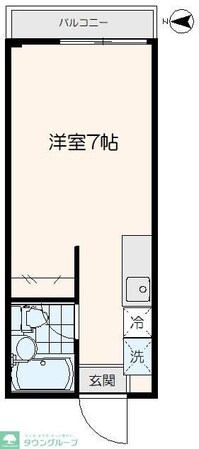 ウィンコーポ北野の物件間取画像